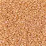 Miyuki Delica Seed Beads 5g 11/0 DB0852 TR MA Light Topaz