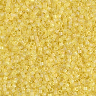 Miyuki Delica Seed Beads 5g 11/0 DB0854 TR MA Lemon