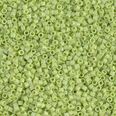 Miyuki Delica Seed Beads 5g 11/0 DB0876 OPR MA Light Lime