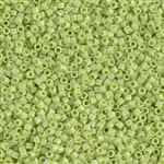 Miyuki Delica Seed Beads 5g 11/0 DB0876 OPR MA Light Lime