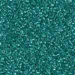 Miyuki Delica Seed Beads 5g 11/0 DB0918 ICL* Clear/Teal