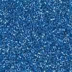 Miyuki Delica Seed Beads 5g 11/0 DB0920 ICL* Clear/Bright Blue
