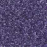 Miyuki Delica Seed Beads 5g 11/0 DB0923 ICL* Clear/Dark Purple