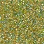 Miyuki Delica Seed Beads 5g 11/0 DB0983 ICL* Amber/Peridot Mix