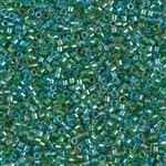 Miyuki Delica Seed Beads 5g 11/0 DB0984 ICL* Aqua/Green Mix