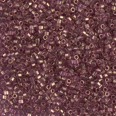 Miyuki Delica Seed Beads 5g 11/0  DBH0108 Hex TL Amethyst