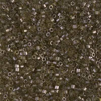 Miyuki Delica Seed Beads 5g 11/0  DBH0123 Hex TL Lt Greyish Olive