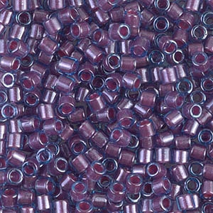 Miyuki Delica Seed Beads 8/0 5 Grams DBL0922 ICL LT Blue/Violet