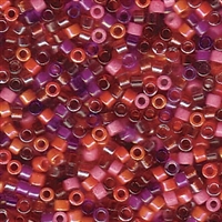 Miyuki 10/0 Delica Seed Bead Mix 7 Grams Melon Berry