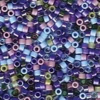 Miyuki 10/0 Delica Seed Bead Mix 7 Grams Gem Tones