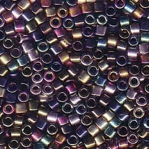 Miyuki 10/0 Delica Seed Bead Mix 7 Grams Heavy Metals