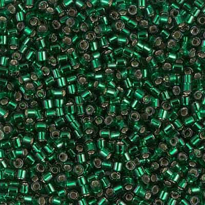Miyuki Delica Seed Beads 5g DBM0148 TSL Christmas Green