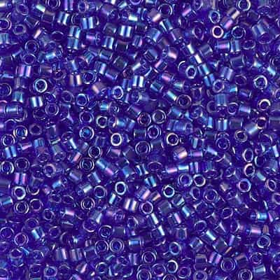 Miyuki Delica Seed Beads 5g DBM0178 TR Cobalt Blue