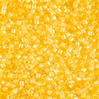 Miyuki Delica 10/0 Seed Beads 5g 10/0 DBM2032 Luminous Pineapple Inside Color Lined