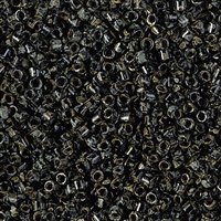 Miyuki Delica 10/0 Seed Beads 5g 10/0 DBM2261 Picasso Smoky Obsidian