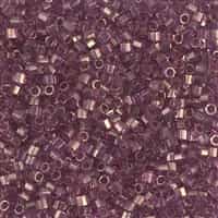 Miyuki Delica Seed Beads 5g DBMH0108 Hex TL Amethyst