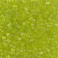 Miyuki Delica Seed Beads 5g DBMH0712 Hex T Light Lime Green