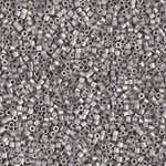 Miyuki Delica Seed Beads 15/0 1 Gram DBS0338 MA 22 Karat White Gold Plated