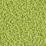 Miyuki Delica Seed Beads 15/0 1 Gram DBS0733 OP Lime Green