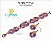 BeadSmith Digital Download Pattern - Celtica Bracelet & Earrings by Debora Hodoyer