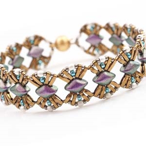 BeadSmith Digital Download Patterns - Cleopatra Bracelet