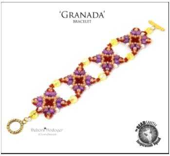 BeadSmith Digital Download Patterns - Granada Bracelet