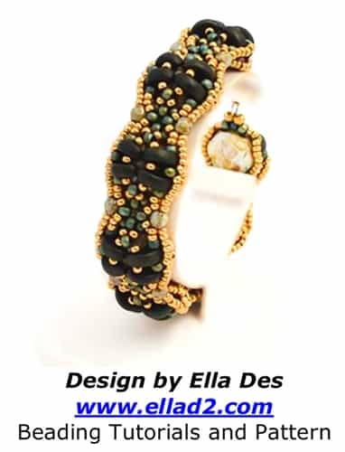 BeadSmith Digital Download Patterns - Lunetta Cuff