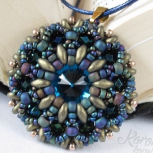 BeadSmith Digital Download Pattern - Oriana Pendant