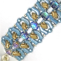 BeadSmith Digital Download Pattern - Zippered Up Bracelet