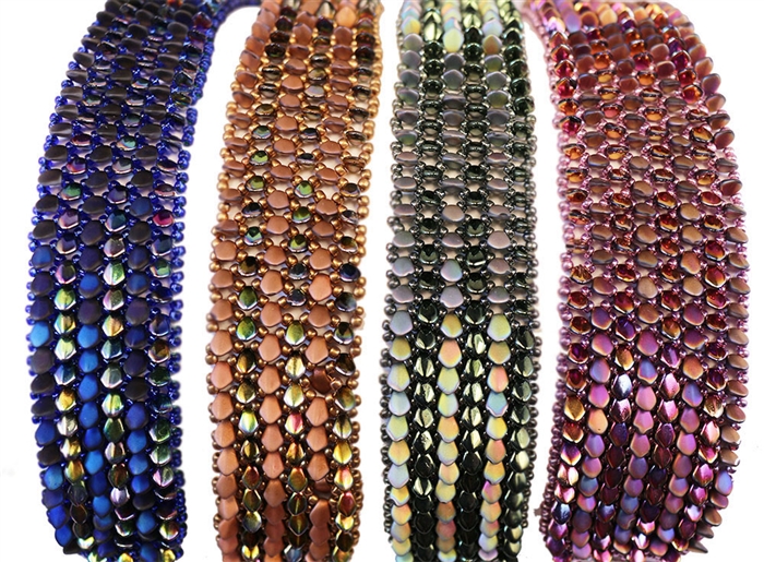 All Beads CZ Exclusive Bead Store Patterns - Gekko Bracelet