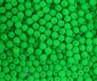 Neon Druk Beads 4mm: NT-BNGR - Neon Green - 25 Beads