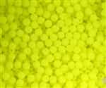 Neon Druk Beads 4mm: NT-BNYE - Neon Yellow - 25 Beads