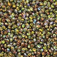 Miyuki Drop/Frings Seed Beads 3.4mm DP-55014 - Magic Green - 10 Grams