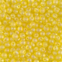 Miyuki Drop/Fringe Seed Beads 3.4mm DP136FR TR MA Yellow