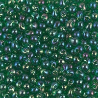 Miyuki Drop/Fringe Seed Beads 3.4mm DP179 TR Kelly Green