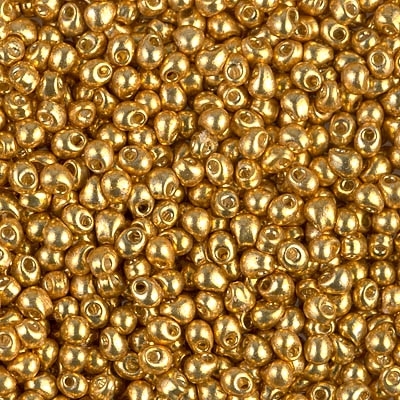 Miyuki Drop Seed Beads 2.8mm DP28-4202 Duracoat Gold