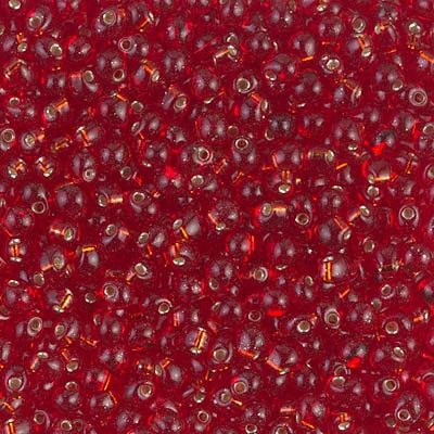 Miyuki Drop Seed Beads 2.8mm DP28-11 TSL Ruby