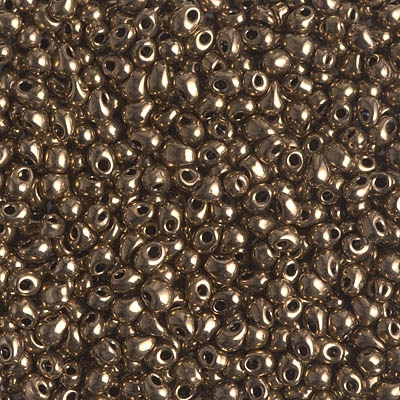 Miyuki Drop Seed Beads 2.8mm DP28-457 M Dark Bronze