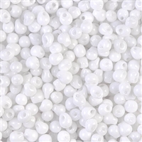 Miyuki Drop/Fringe Seed Beads 3.4mm DP402 OP White