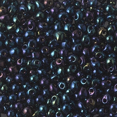 Miyuki Drop/Fringe Seed Beads 3.4mm DP452 MR Midnight Blue