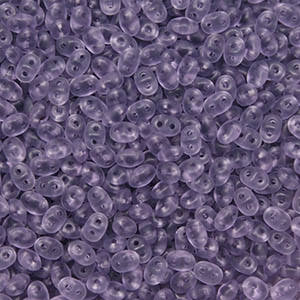 DU0520500-84110 - SuperDuo 2.5X5mm Tanzanite Matte - 8 Grams