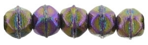 Czech English Cut Round 3mm : Iris - Purple - 25 pieces