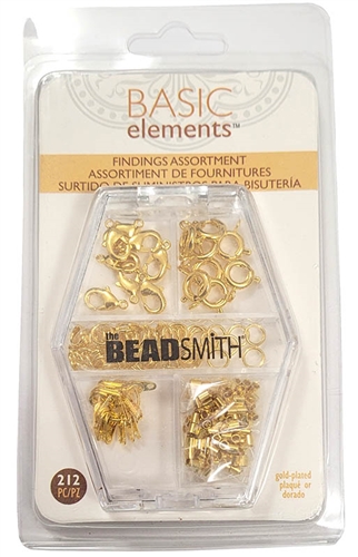 Basic Elements Findings Assortment - Gold Plated