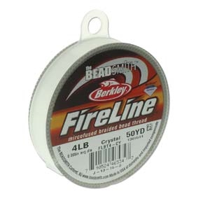 FireLine 4LB/Size B 50YD Crystal