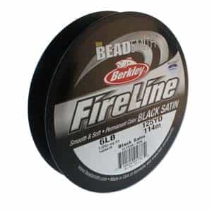 FireLine 6LB 125YD Black Satin