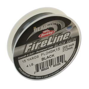 FireLine 6LB/Size D 15YD Black