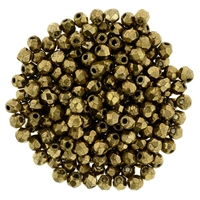 FP2-90215 - Firepolish 2mm : Bronze - 25 pieces