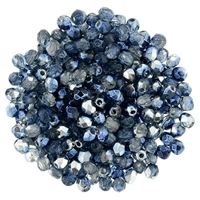 FP2-K5308 - Firepolish 2mm : Mirror - Denim - 25 pieces