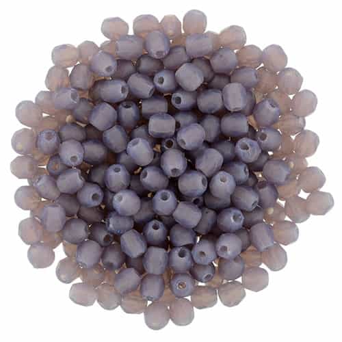 FP2-M21010 - Firepolish 2mm : Matte Milky Amethyst - 25 pieces