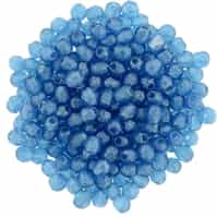 FP2-S9C6008 - Firepolish 2mm : Flash Pearl - Capri Blue - 25 pieces